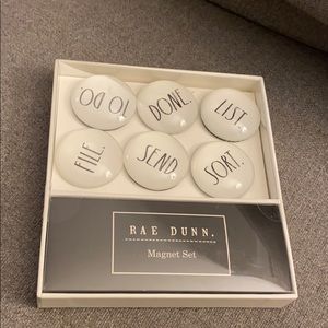 Rae Dunn Magnet set of 6